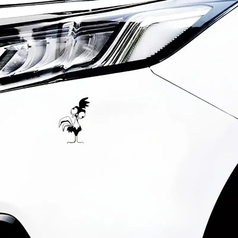 Cute Funny Chicken Rooster Vinyl Decal Vinyl Decal Sticker Premium Quality