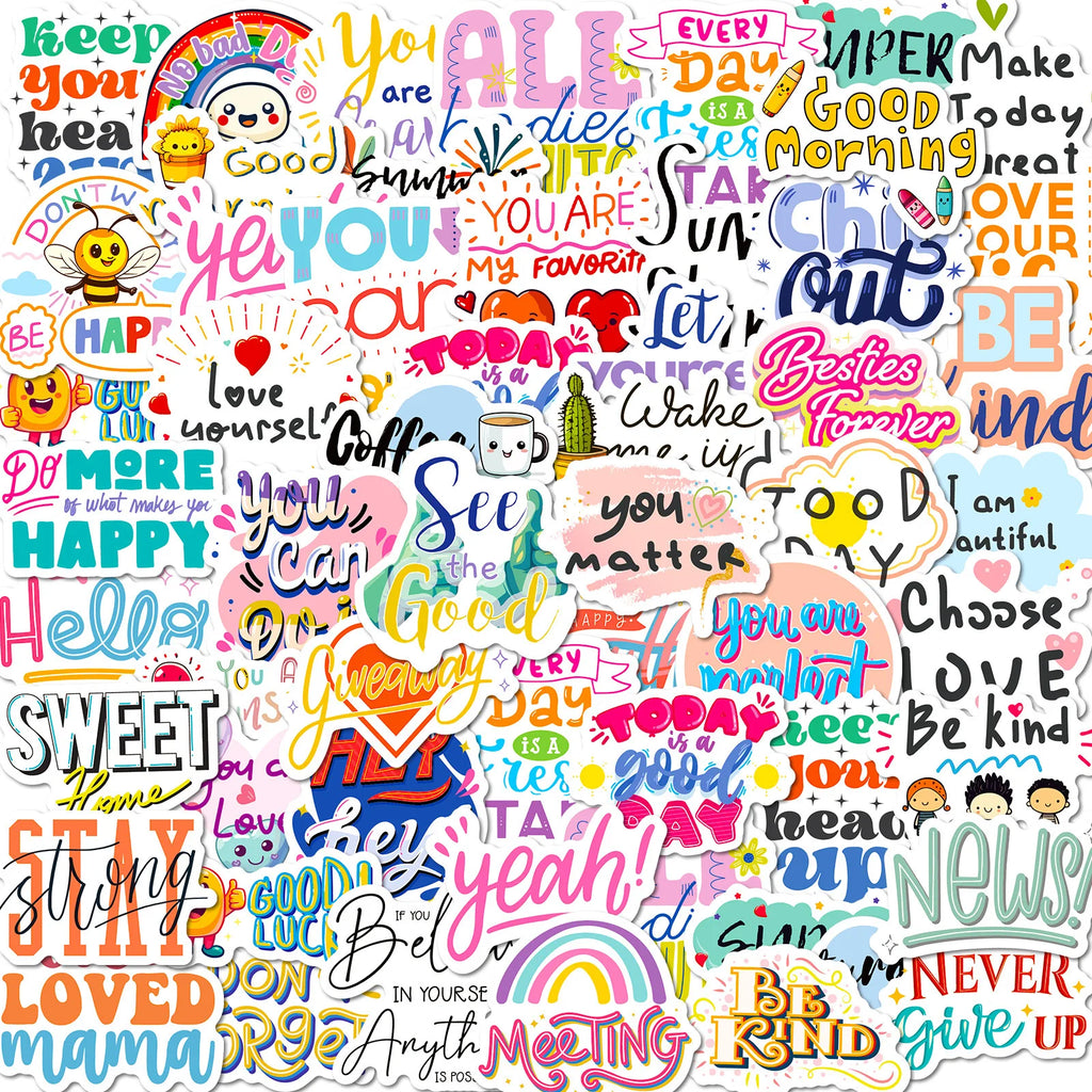 50 PCS Graffiti Stickers Guitar Notebook Skateboard Helmet Decoration DIY Cartoon Waterproof Stickers Cross border