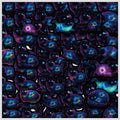 50/100PCS Starry Sky Cat Graffiti Stickers Creative Cartoon Cat Stickers Hand Account Water Cup Waterproof Stickers