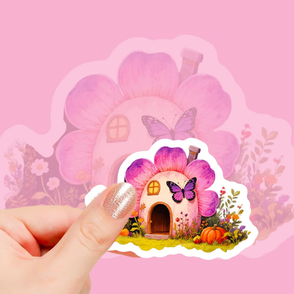 56-Piece Fairy-Tale Forest Animal House Doodle Stickers Student Stationery Notebook Holiday Reward Decorative Stickers