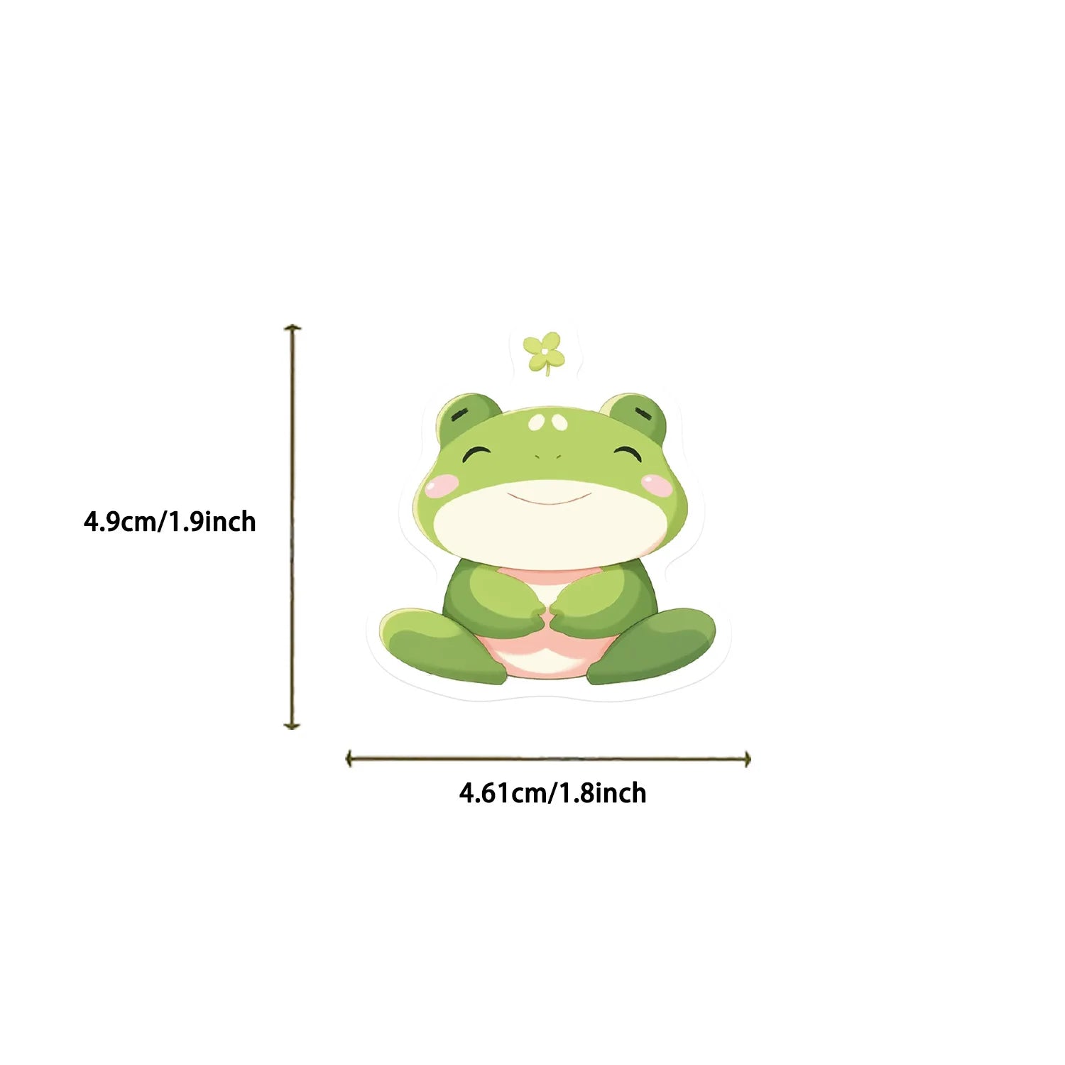 50/100PCS Cute Cartoon Illustration Animal Stickers Decoration Guitar Notebook Luggage DIY Waterproof Stationery Sticker