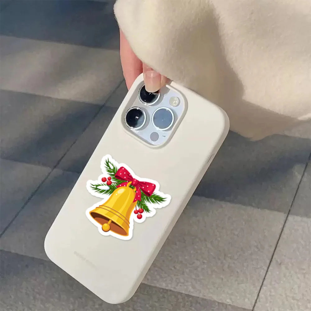 50PCS Christmas Series Holiday Decoration Graffiti Stickers DIY Phone Case Laptop Tablet Toy Stickers