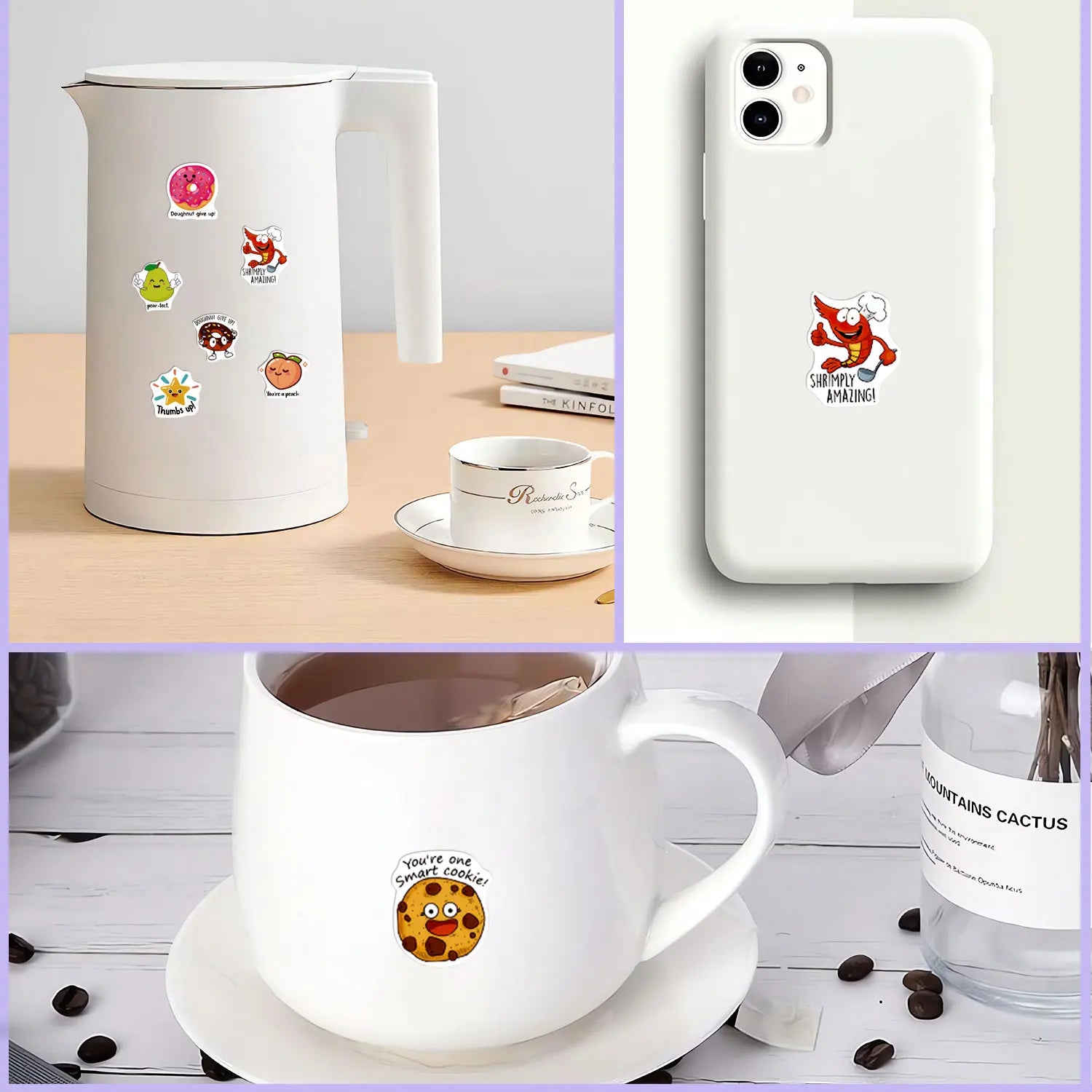 500Pcs Irregular Cartoon Reward Quotes Stickers 2.5cm/1'' Roll DlY Craft Decoration Festival Scrapbooking Labels Gift Sealing