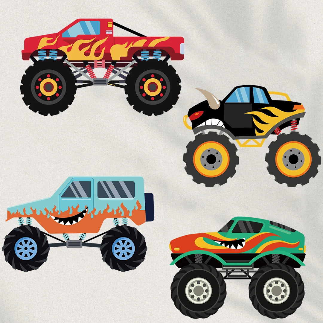 8PCS Cool off-road Vehicle Collage Sticker Motorcycle Casual Skateboard Art Casual Phone Coffee Fashion Laptop Collage Sticker
