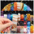 30 Cartoon Universe Planet Bookmarks Exquisite Creative Reading Cards, Message Cards, Notes, Annotations Cards