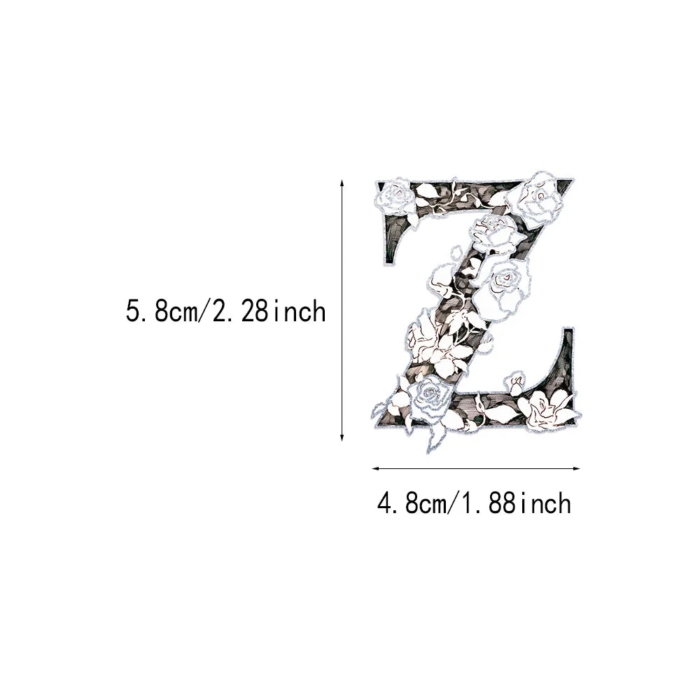 50PCS Cartoon Letter and Number Decorative Stickers, Computer Scrapbook, Refrigerator Phone Case Decorative Stickers