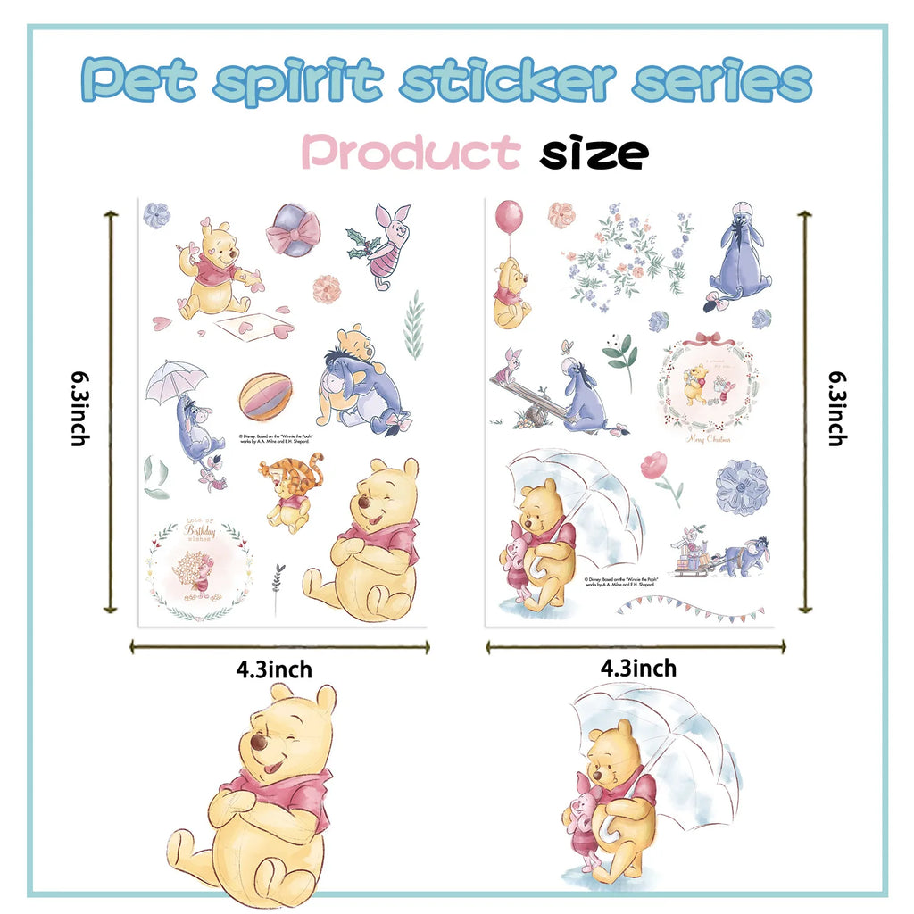 8/16 Pcs Cute Teddy Bear Make A Face Puzzle Stickers DIY Game Crafts for Cup Stationery Box Phone Scrapbook Decals