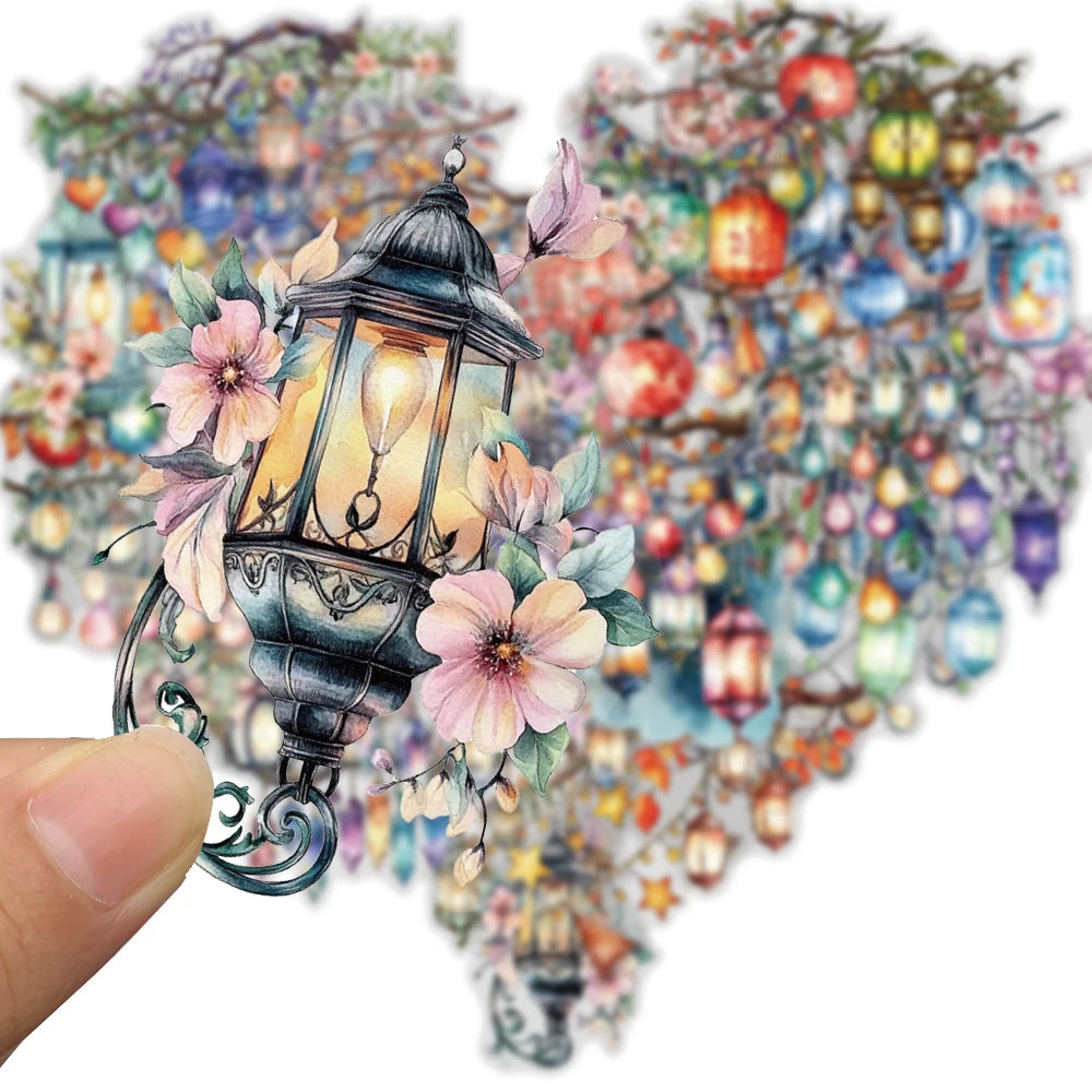 50/100PCS Magic Witch Stickers Aesthetic Scrapbook Love Phone DIY Waterproof Laptop Graffiti Suitcase Wall Decals Gift Sticker