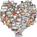 50/100PCS Winter Day Stickers Graffiti Nostalgia Laptop Personalize Coffee Luggage Bicycle Waterproof Motorcycle Sticker