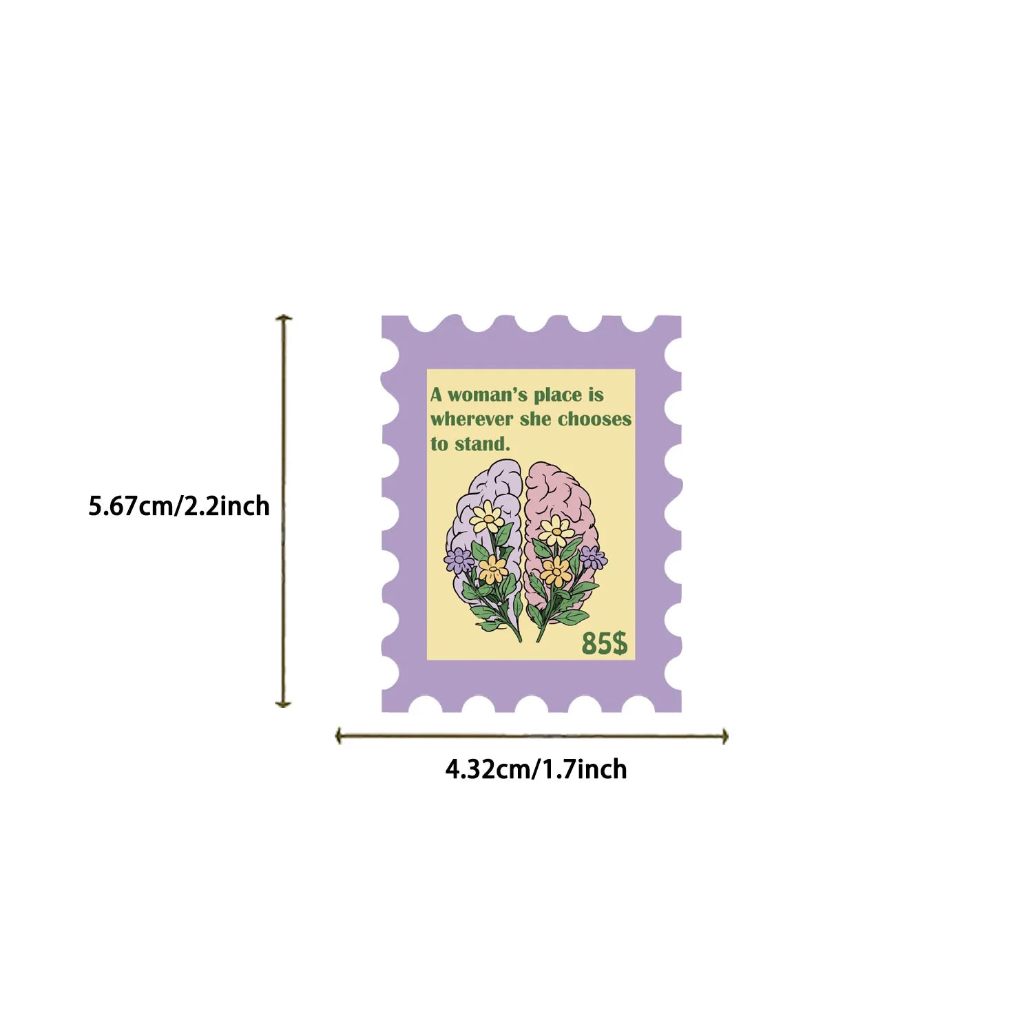 50/100PCS Cartoon Pink Feminist Graffiti Stickers Decorative Guitar Notebook Luggage DIY Waterproof Stationery Stickers