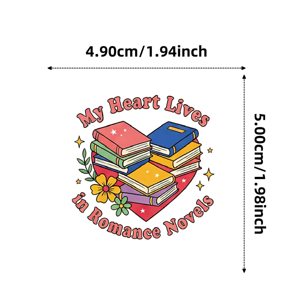 56/112PCS Cartoon Reading Motivational Aesthetic Stickers Tablet Helmet Guitar Notebook Student Supplies Waterproof Sticker