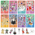 8/16/24PCS Cartoon Halloween Horror Night Face Changing Collar DIY Phone Notebook Decoration Waterproof Stationery Sticker