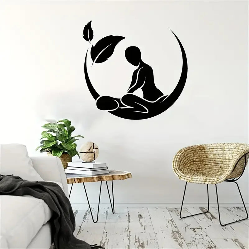 Vinyl Stickers for Wall Decoration in Massage Salons, Spas, And Beauty Health Rooms, Waterproof Wallpaper for Doors And Windows.