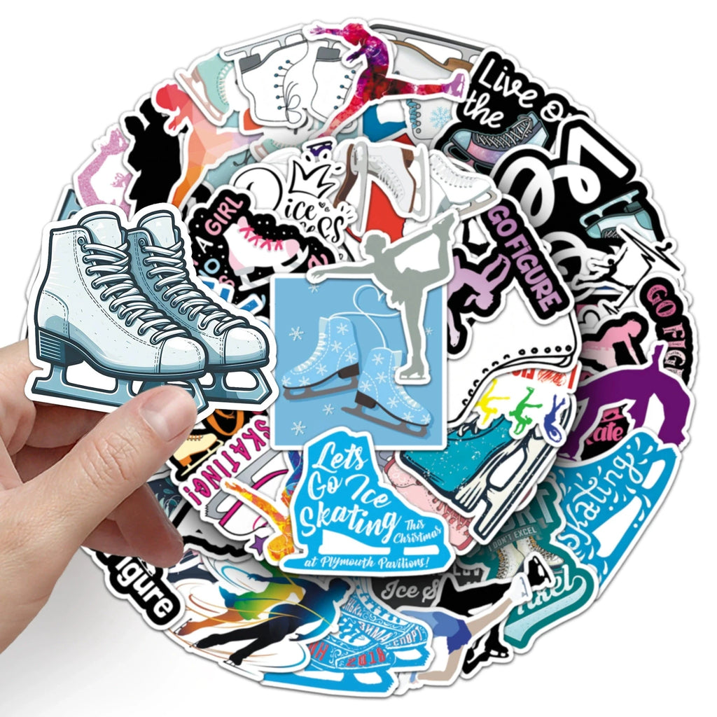 50/100PCS Skate Sticker Cartoon Sculpture Sports Graffiti Sports Series Car Computer Laptop Water Cup DIY Stationery Sticker