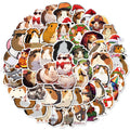 50PCS Guinea Pig Sticker Streetwear Art Picture Cafe Phone DIY Phone Graffiti Harajuku Scrapbooking Graffiti Community Dormitory
