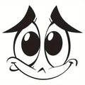 Funny Expression Art Toilet Decal - Removable Waterproof Vinyl Sticker for Bathroom, Perfect for Lid & Tank Decor, Home Decorati