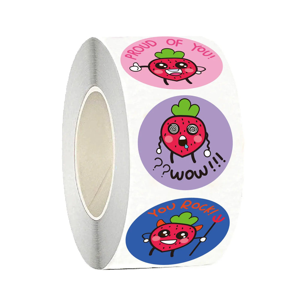 200PCS 1.5 inch Cute Animal Reward Stickers For Kids Students School Teacher Self Adhesive Labels