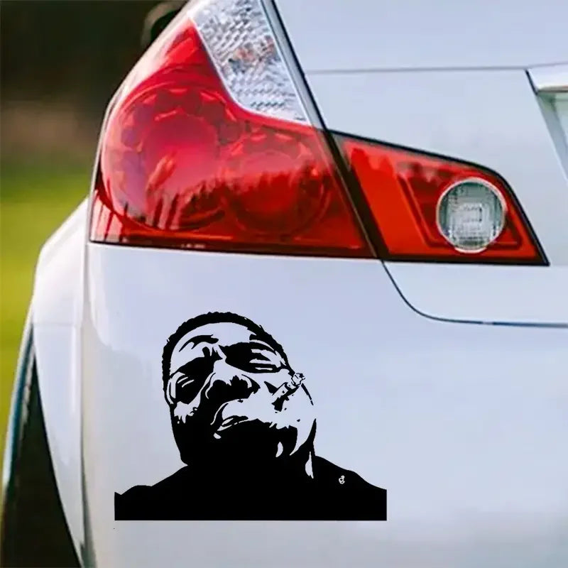 Notorious Big Biggie Hip Hop Rap Art Car Stickers For Laptop Water Bottle Car Truck Van SUV Motorcycle Guitar Scooter Decals Aut