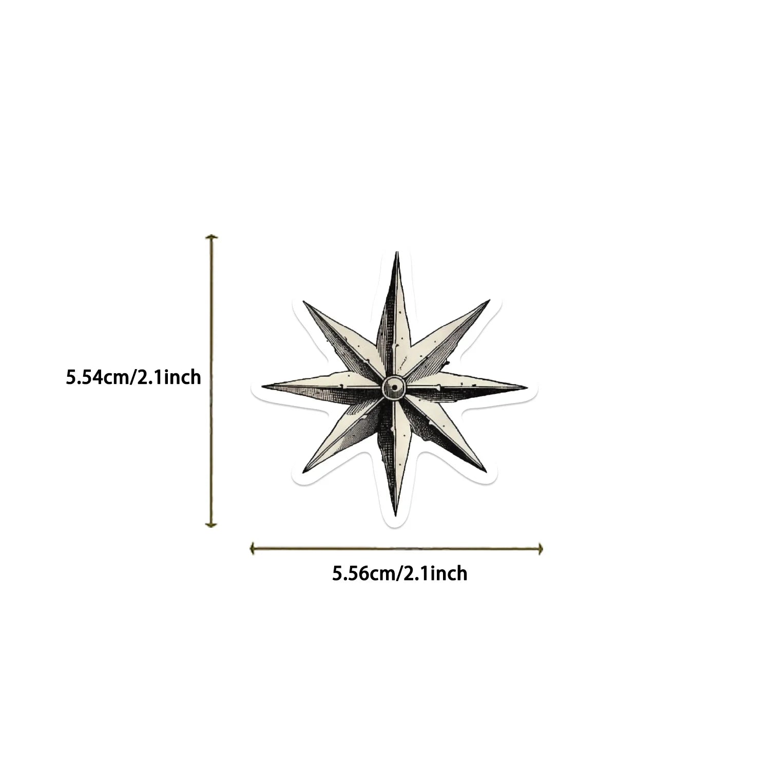 50/100PCS Black & Gold Gothic Original Stickers DIY Decoration Guitar Luggage Notebook Waterproof Stationery Stickers