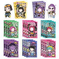 24PCS Cute Make a Face Stickers DIY Handicrafts Waterproof Puzzle Reward Stationery Stickers-K-pop