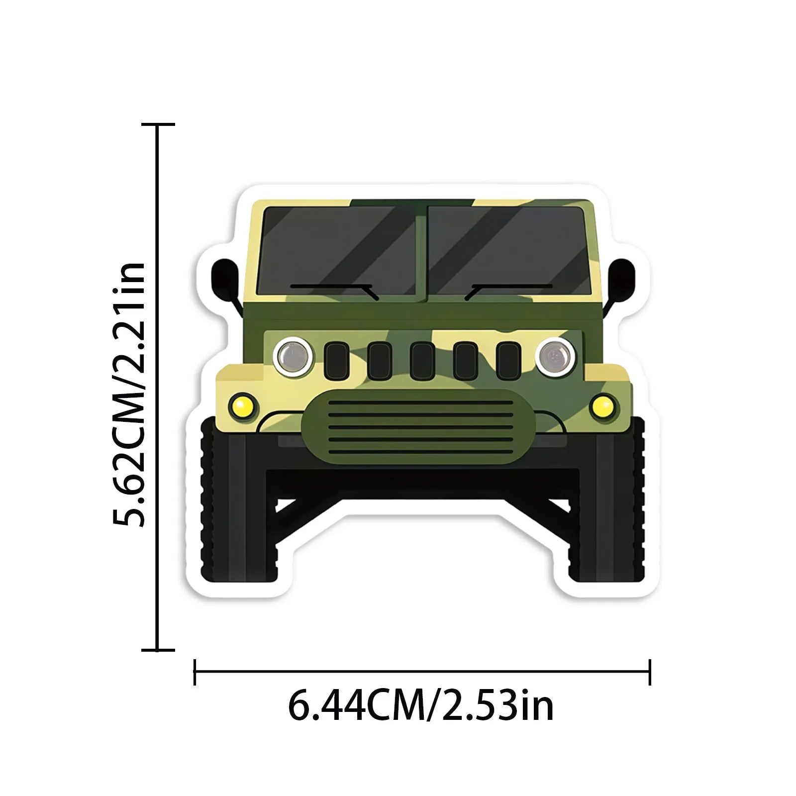 50/100 Pcs Tank Missile Helicopter Military Camouflage Equipment Enthusiast Stickers for Cup Skate Suitcase Helmet Car Bicycle