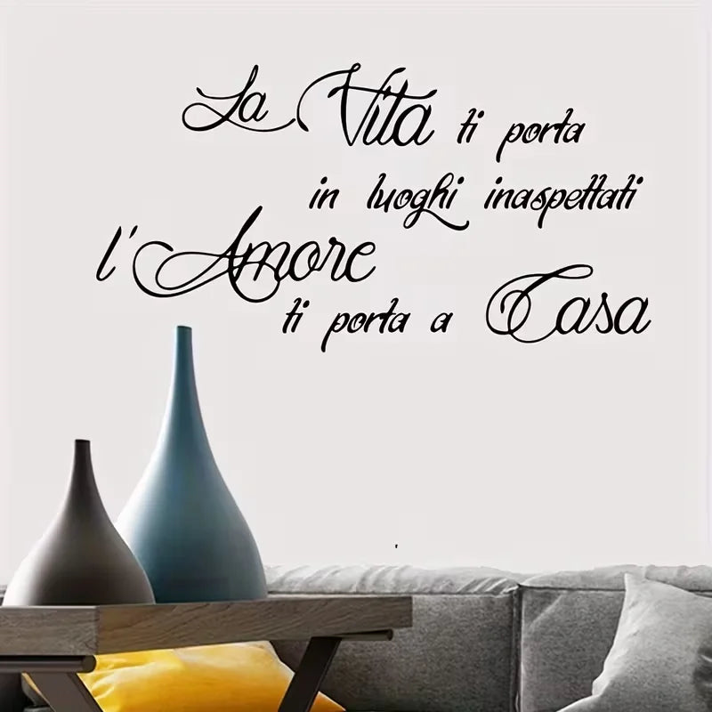 Inspirational "Life Has Taken You to Unexpected Places" Vinyl Wall Sticker - Matte Finish, Pre-Pasted, Easy to Install - Perfect