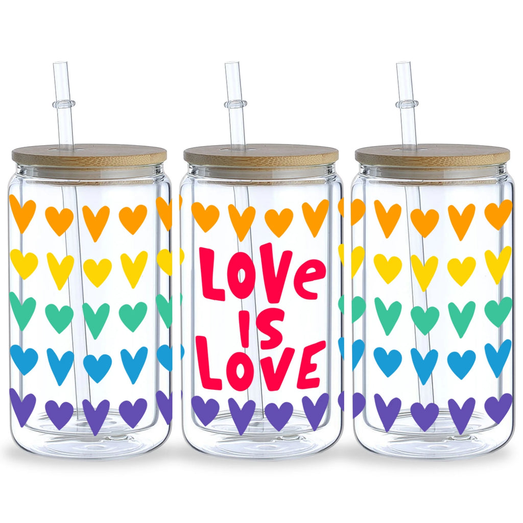 5 sheets Valentine's Day UV DTF cup stickers, DTF friction transfer stickers, waterproof transfer stickers