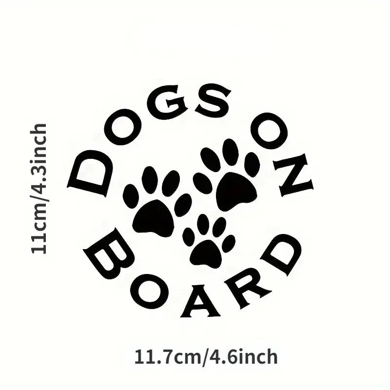 Adorable Puppy on Car Vinyl Sticker - Waterproof, Fun & Customizable Exterior Accessory