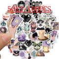 50/100PCS Halloween Magic Witch Graffiti Stickers Decorative Guitar Luggage DIY Creative Waterproof Stickers