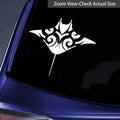 Manta Ray Fish Sea Life Seashore Ocean Beach Car Stickers For Laptop Water Bottle Truck Van SUV Motorcycle Window Wall Cup Toolb