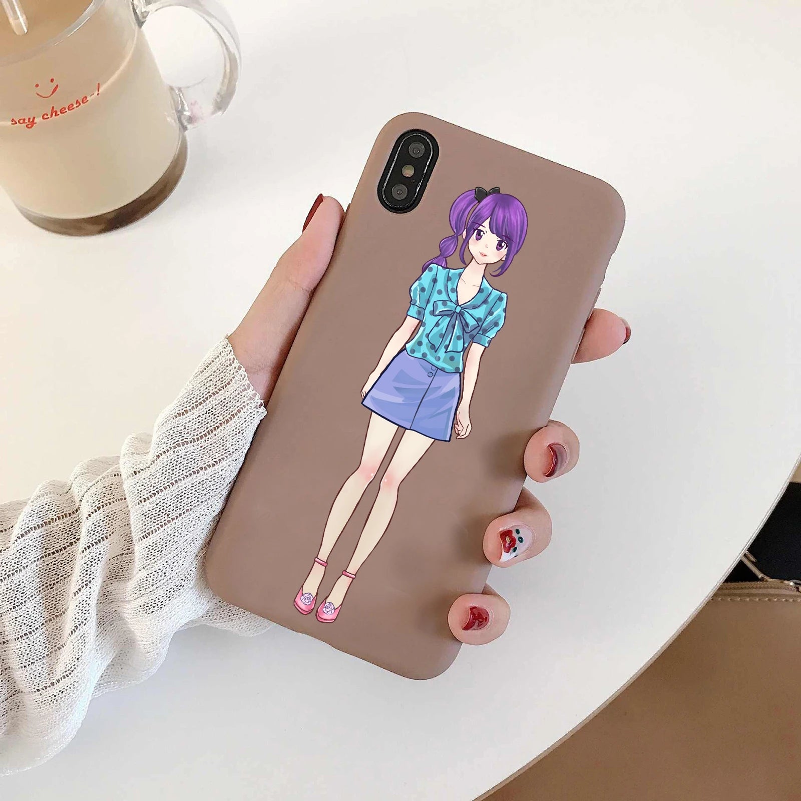 8PCS Princess Costume Collage Harajuku Stationery Aesthetic Cartoon Cafe Car Phone Laptop Luggage Cool Nostalgia Stickers