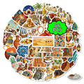 56/112 Pcs Arabic Style Desert Camel Architecture Creative Stickers for Laptop Album File Holder Helmet Guitar Car Desk Decals