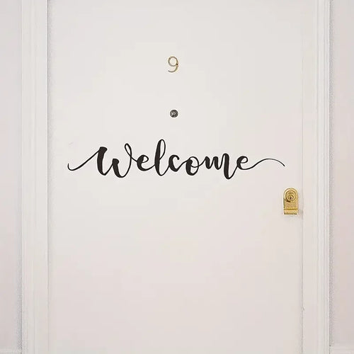 1pc Wall Sticker, Wallpaper, Wall Tiles, Inspirational English Slogan 20, Welcome Home Decoration, Personalized Wall Stickers, D