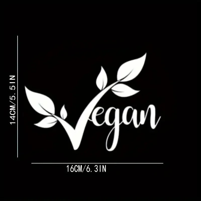 Vegan Pride Car Stickers For Laptop Water Bottle Phone Paint Window Wall Cup Bumpers Crafts Decals Auto Accessories