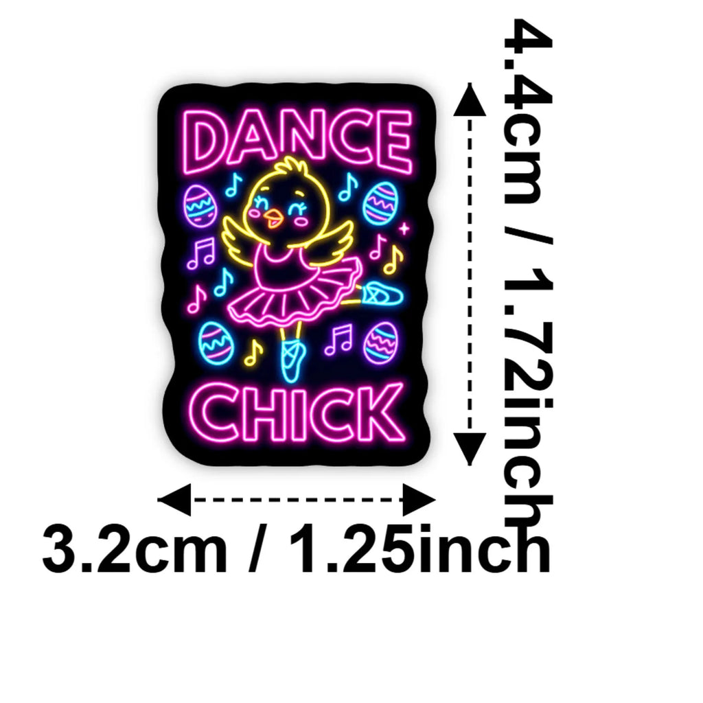 50/100 Pcs Neon Cartoon Animal Stickers DIY for Scrapbook Suitcase Notebook Game Reward Thick Waterproof Removable Decals