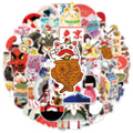 50 Cartoon Japanese Fresh Graffiti Stickers Creative Waterproof Decoration DIY Computer Notebook Children Stationery Stickers