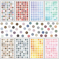 8/16PCS Numeric and Alphabet Labels Collage Cartoon Cafe Suitcases Skateboards Laptop Scrapbook Luggage Cool Graffiti Stickers