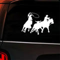 Team Roping Rodeo Western Cowboy Car Sticker For Laptop Bottle Truck Phone Vehicle Paint Fishing Boat Skateboard Decals Automobi