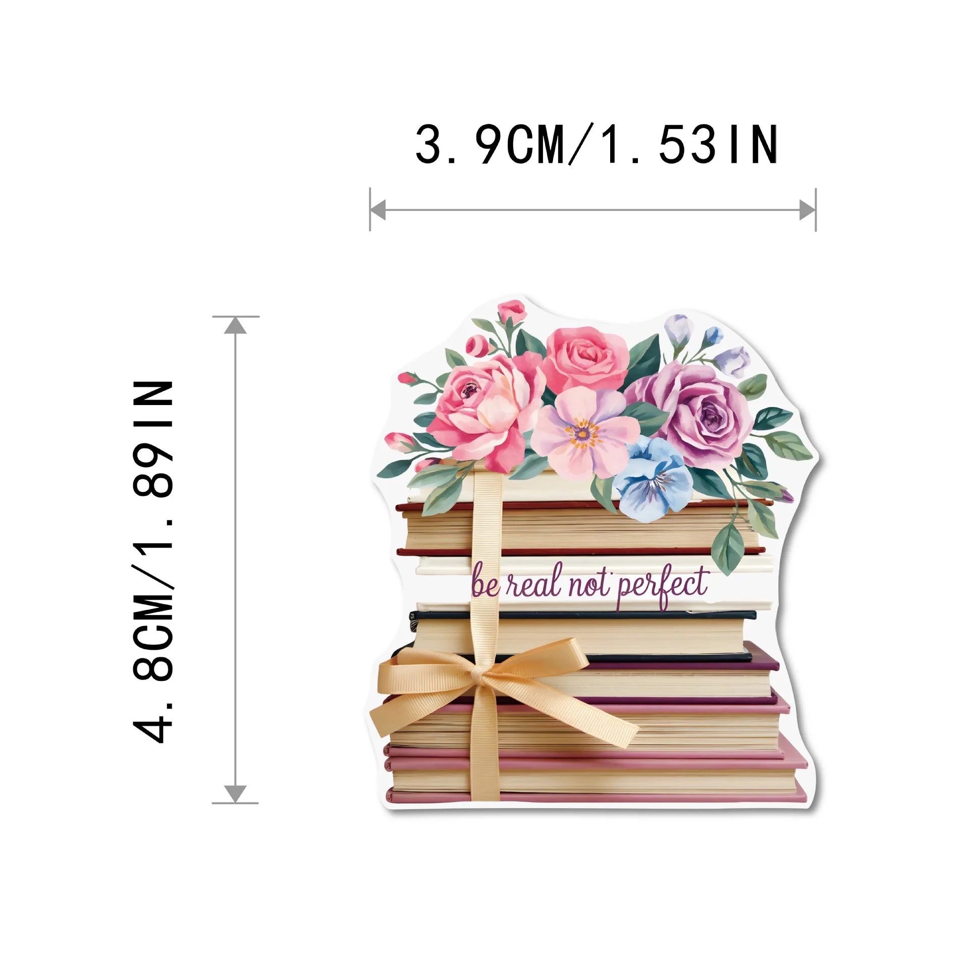 50/100PCS Cartoon Book Graffiti Sticker Cup Phone Waterproof Decorative Sticker Creative Book Decals