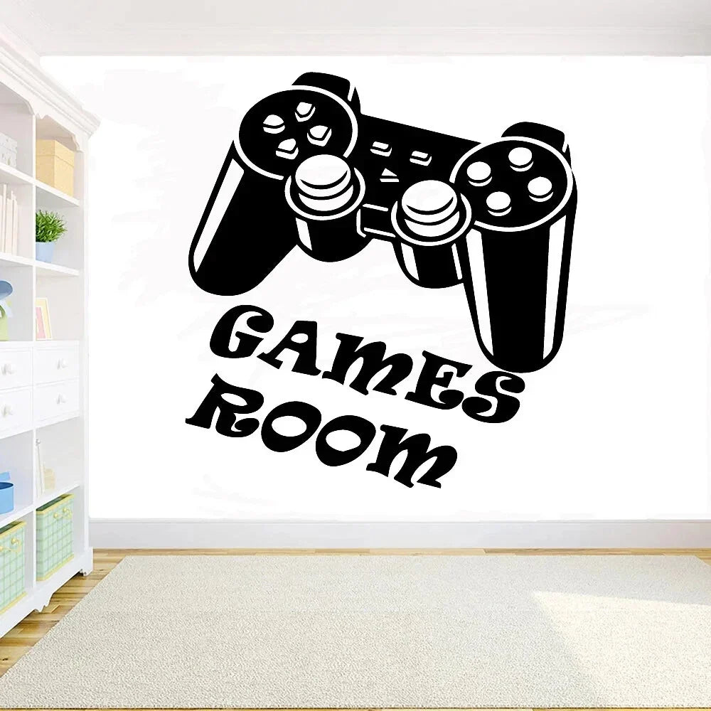 X-box Game Handle Wall Stickers Vinyl Removable Room Decoration Kids Room