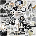 10/30/61PCS Simple Sculpture PVC Graffiti Sticker Sticky Aesthetic Decorative Scrapbook DIY Child Phone Stationery Supply