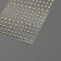 Gold Silver Love Heart Nail Art Accessories Stickers Laser Bronzing Love Self Adhesive Tranfer Slider 3D Nail Sticker DIY Decals