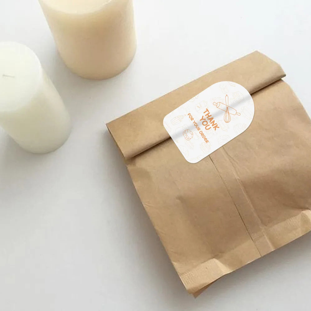 100pcs This Package Is Happy To See You Too Stickers Small Business Gift box packaging decor Thank You Sticker Seal Labels