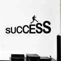 Removable Vinyl Wall Decals for Office Decor Featuring Success, Career Progression, And Job Themes.