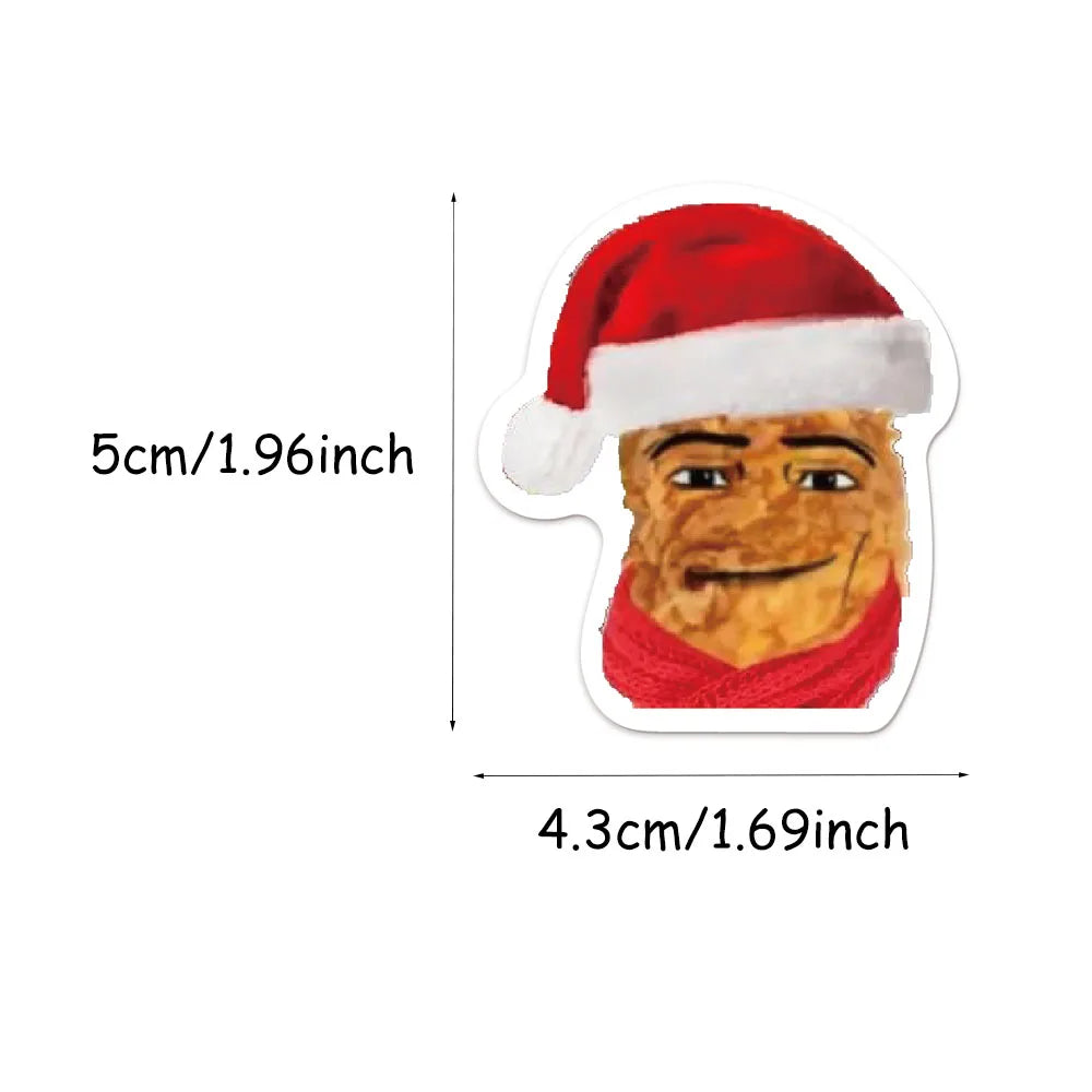 58PCS Cartoon Fun and Humorous Series Stickers DIY Decoration Tablet Computer Water Cup Skateboard Toy Stickers