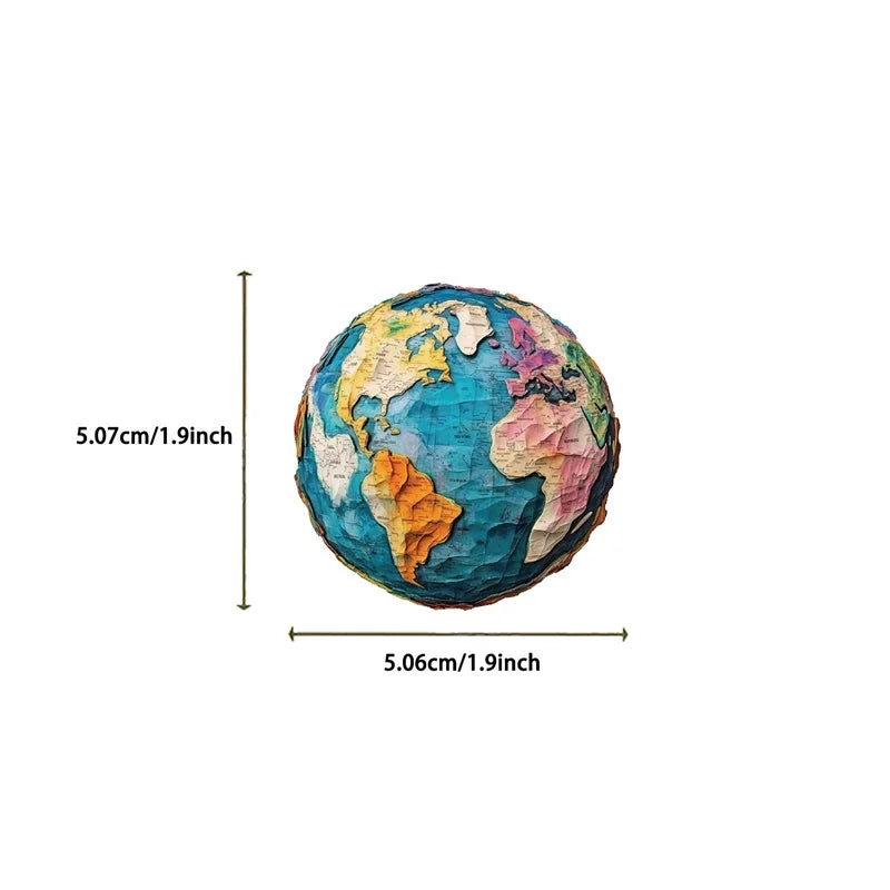 10/30/50PCS Cartoon Vintage Map Sticky PVC Sticker Aesthetic Stationery DIY Decoration Scrapbooking Children's Supplies