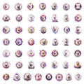 50/100PCS5 Princess Dog Graffiti Stickers Car Phone Luggage Decoration Stickers Waterproof Creative Stationery Cartoon Sticker