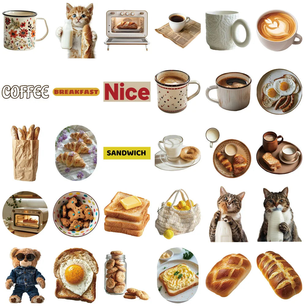 30/60PCS Cute Vegetables Fruits Stickers Notebook Cartoon Home Decorative Luggage Skateboard Phone Art Picture Coffee Sticker