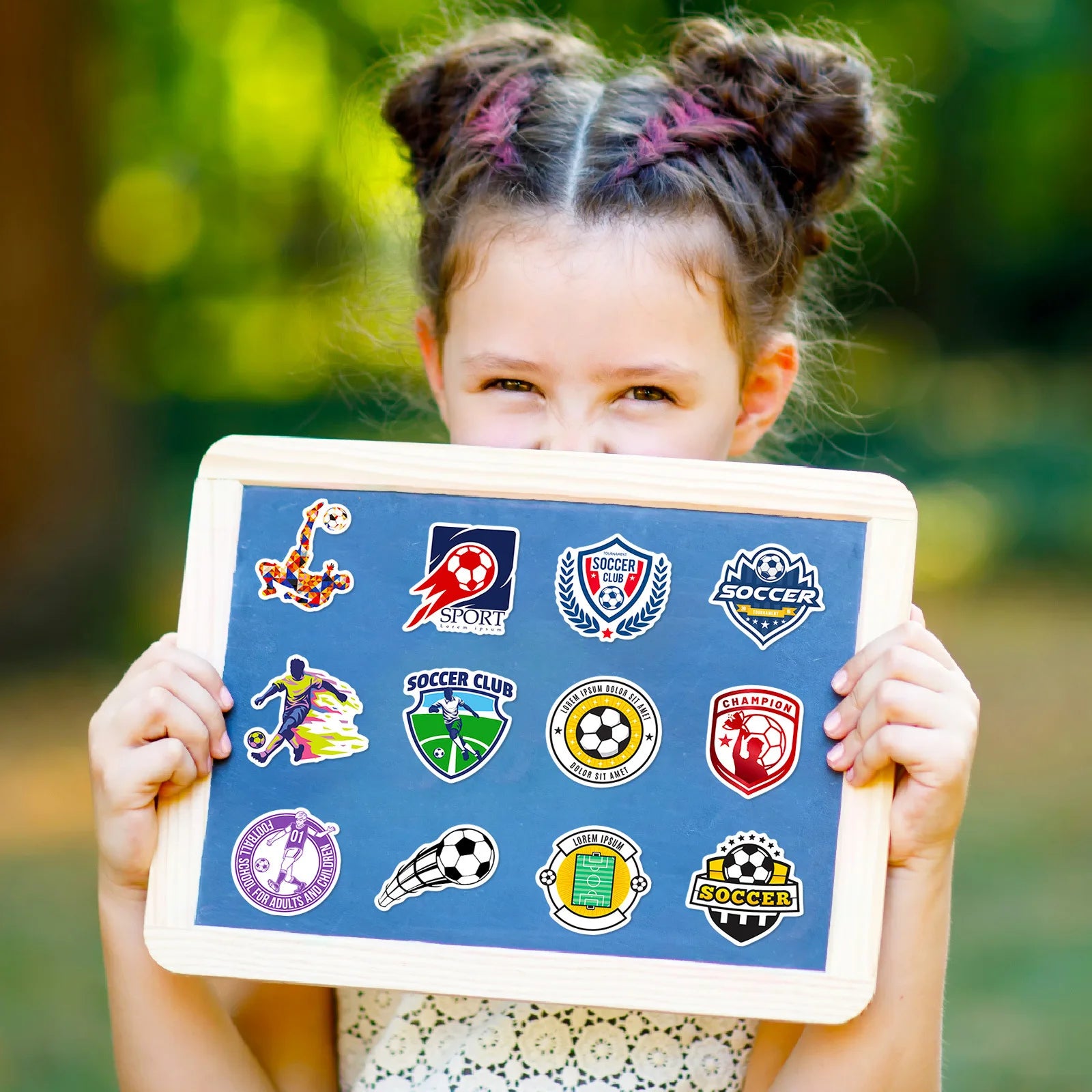 50PCS British Football Stickers, Kids School Supplies Laptop Phone Case Gift Box Decor Soccer Fan Decorative Art Stickers