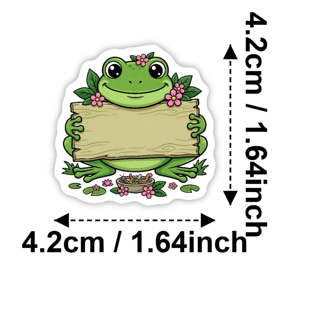50/100Pcs HD Watercolor Forest Animal Stickers Thick Waterproof for Phone Thermos Skate Diary Stationery Box File Holder Deals